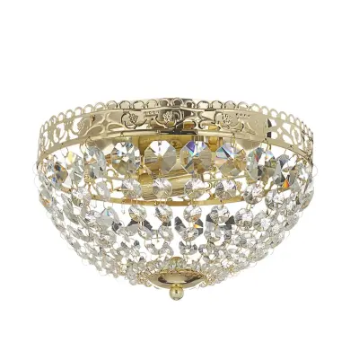 Markslöjd - Taklampa Saxholm, guldfärgad