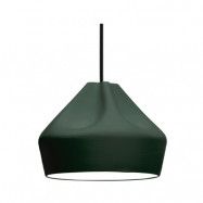 MARSET - Pleat Box 24 LED Taklampa Mörk Grön/Vit