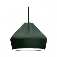 MARSET - Pleat Box 24 Taklampa E14 Mörk Grön/Vit