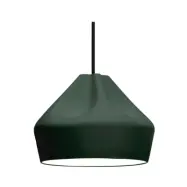 MARSET - Pleat Box 24 Taklampa E14 Mörk Grön/Vit