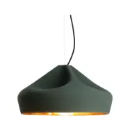 MARSET - Pleat Box 47 Taklampa E27 Mörk Grön/Guld