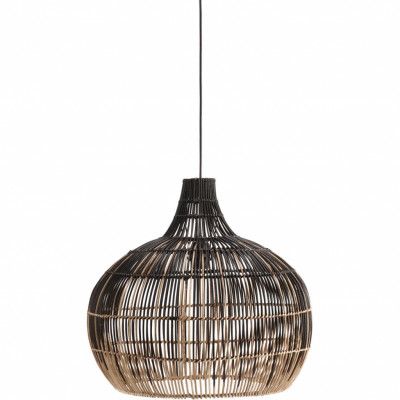 Martha Taklampa, Natur/svart 50cm