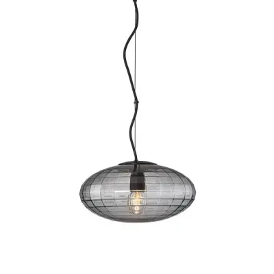 Halo Design Mesh Taklampa Ø28 Smoke