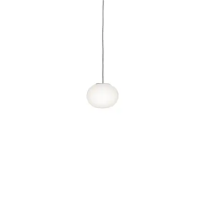 Mini Glo-ball suspension taklampa, opalglas 11,2cm