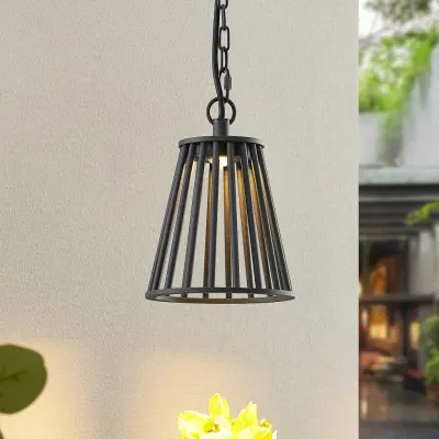 Miray LED Utomhus Taklampa Dark Grey Lucande - Modern - Metall - Med en ljuskälla