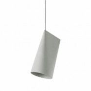 MOEBE Taklampa keramik 11,2x22 cm Light Grey