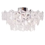 Monarque plafond, krom/klar 50cm
