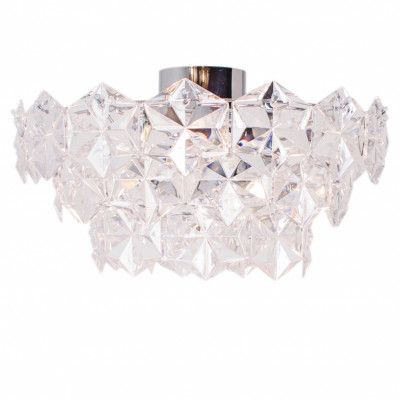 Monarque plafond, krom/klar 50cm