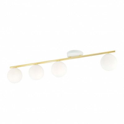 MONZA 4 Taklampa, Vit/Guld/Vit