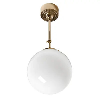 Mora Taklampa, mässing 35-54cm