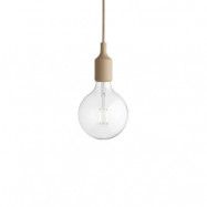 Muuto - E27 Taklampa Beige-Rose