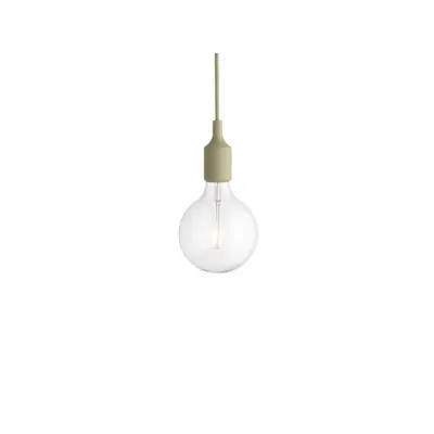 Muuto - E27 Taklampa Beige/Green