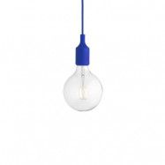 Muuto - E27 Taklampa Blue