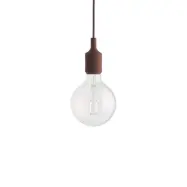 Muuto - E27 Taklampa Deep Red