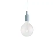 Muuto - E27 Taklampa Light Blue
