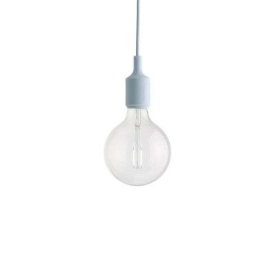 Muuto - E27 Taklampa Light Blue