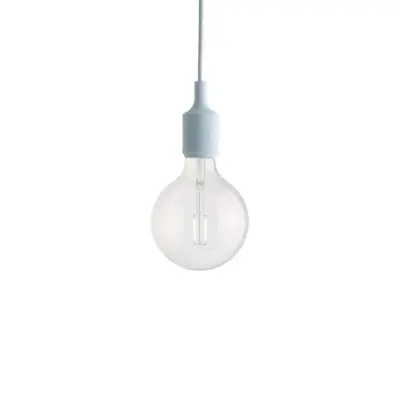 Muuto - E27 Taklampa Light Blue