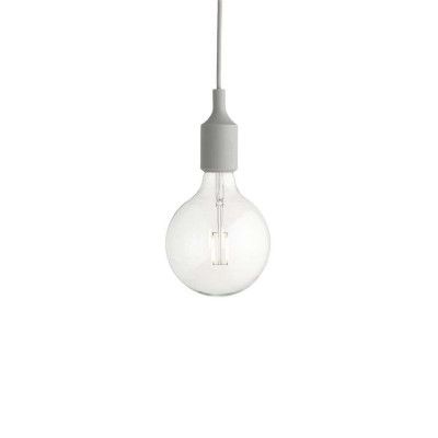 Muuto - E27 Taklampa Light Grey