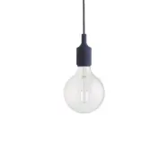 Muuto - E27 Taklampa Midnight Blue