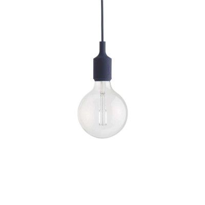 Muuto - E27 Taklampa Midnight Blue
