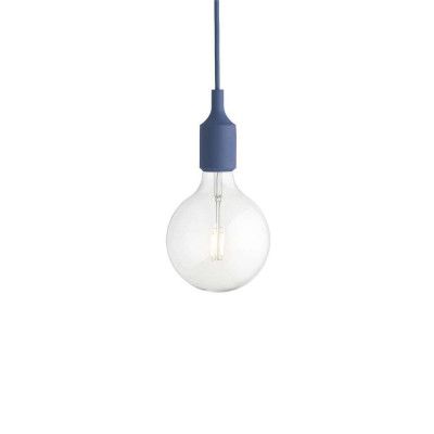 Muuto - E27 Taklampa Pale Blue