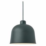 Muuto Grain taklampa Dark green