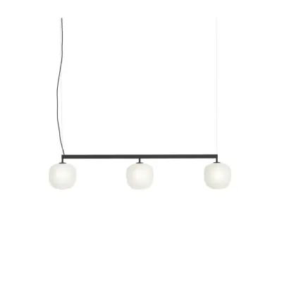 Muuto Rime Rail Taklampa Svart 110cm