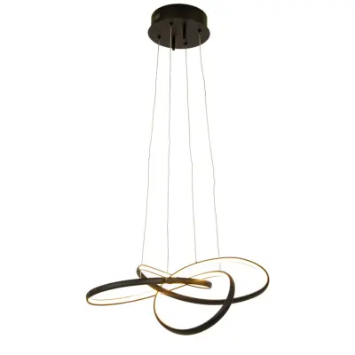 NEBULOSA taklampa, svart