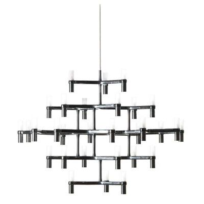 Nemo - Crown Major Taklampa Black Plated Lighting