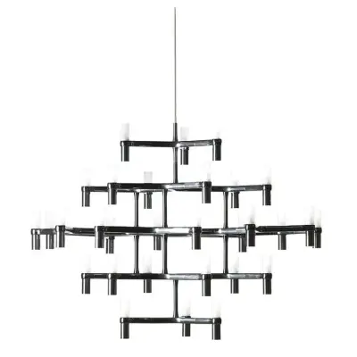 Nemo - Crown Major Taklampa Black Plated Lighting