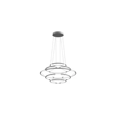 Nemo - Drop 5 Taklampa Satin Silver Lighting