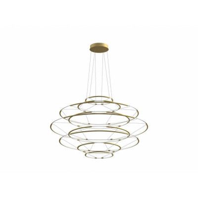 Nemo - Drop 9 Taklampa Satin Gold Lighting