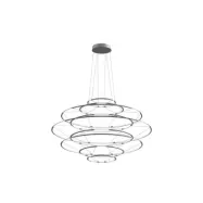Nemo - Drop 9 Taklampa Satin Silver Lighting