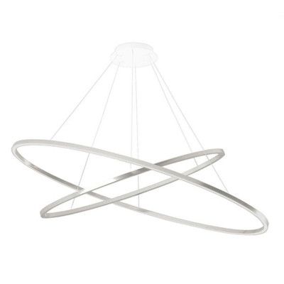 Nemo - Ellisse Double Taklampa Aluminium Lighting