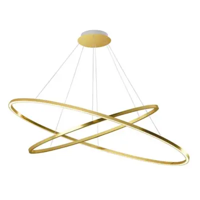 Nemo - Ellisse Double Taklampa Polished Gold Lighting