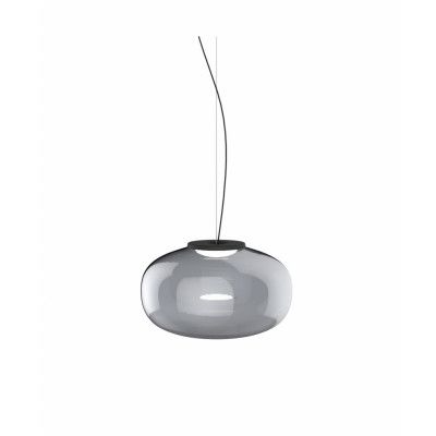 New Works - Karl-Johan Taklampa Ø400 Smoked Glass