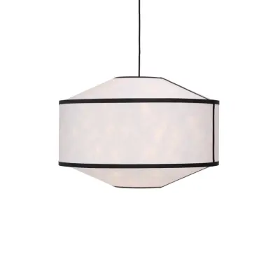 New Works - Kite 2B Taklampa Ø65 Vit/Svart