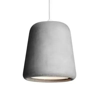 New Works - Material Taklampa Light Grå Concrete