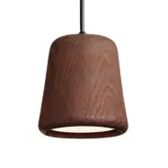 New Works - Material Taklampa Smoked Oak