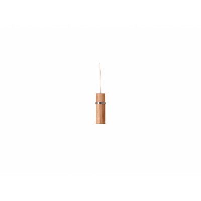 Lucande - Nojus LED Taklampa Wood/Chrome