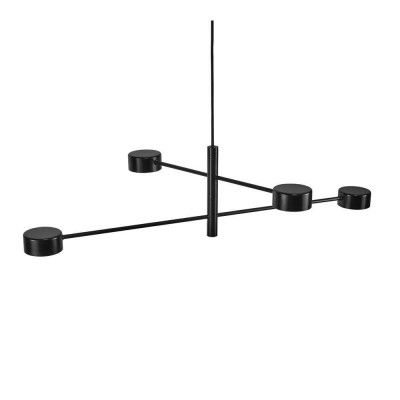 Nordlux - Clyde 4 LED Taklampa Black