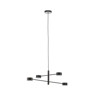 Nordlux - Clyde 4 LED Taklampa Black