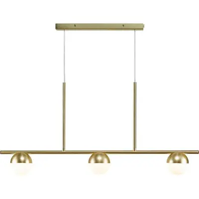 Nordlux - Contina 3 Taklampa Brass