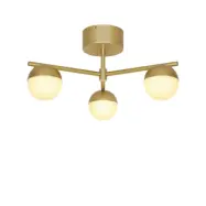 Nordlux - Contina Plafond Borstad Mässing