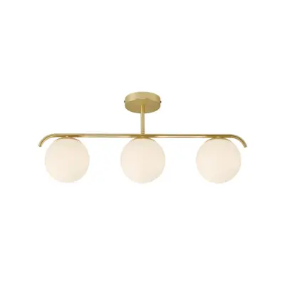 Nordlux - Grant 3 Plafond Brass