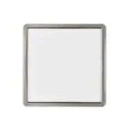 Nordlux - Oja 29 Square taklampa, silver, 2,3 cm