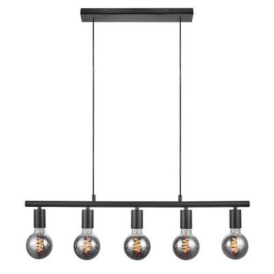 Nordlux - Paco 5-Spot Taklampa Black Nordlux