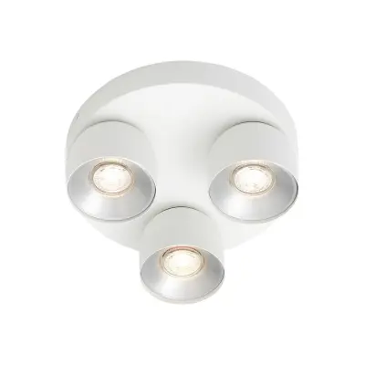 Nordlux - Pitcher 3 Round taklampa vit