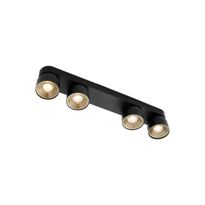 Nordlux - Pitcher 4 taklampa svart