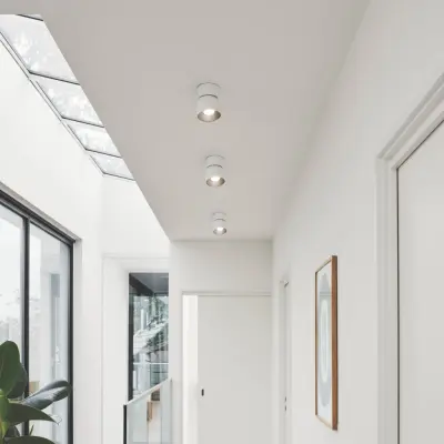 Pitcher Downlight, vit/silver, 1 lampa, metall – Nordlux - Vardagsrum - Modern - Med avstånd